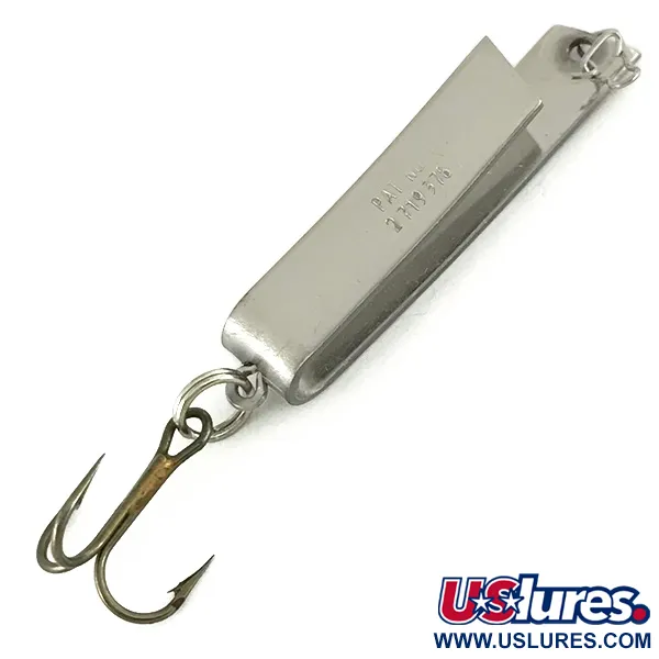 Luhr Jensen Super-Duper 503, нікель/червоний, 4,3 г, блесна коливалка (колебалка) #7046