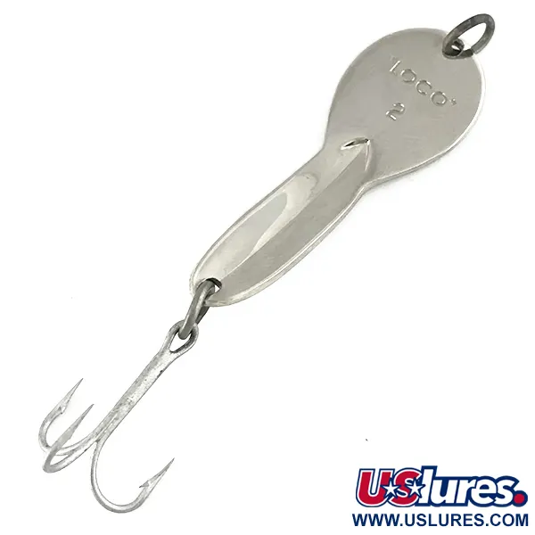  Loco 2 Glen Evans, нікель/голограма, 7 г, блесна коливалка (колебалка) #7062