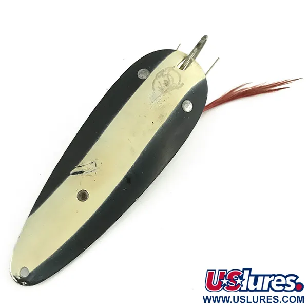 Eppinger Незачіпляйка Dardevle, чорний/білий/нікель, 28 г, блесна коливалка (колебалка) #7068