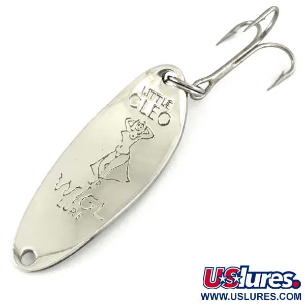 Seneca Little Cleo (Hula Girl), срібло, 10 г, блесна коливалка (колебалка) #7075