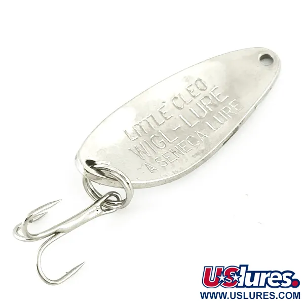 Seneca Little Cleo, срібло, 7 г, блесна коливалка (колебалка) #7076