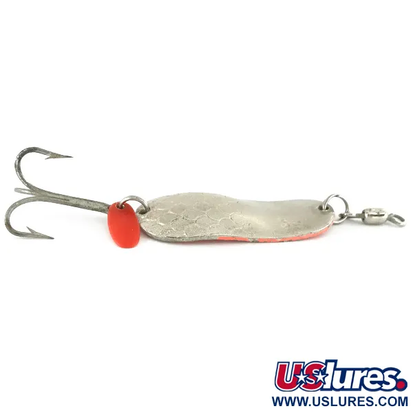 Gibbs Delta Kit-A-Mat #55, срібло/помаранчевий UV - світиться в ультрафіолеті, 25 г, блесна коливалка (колебалка) #7086