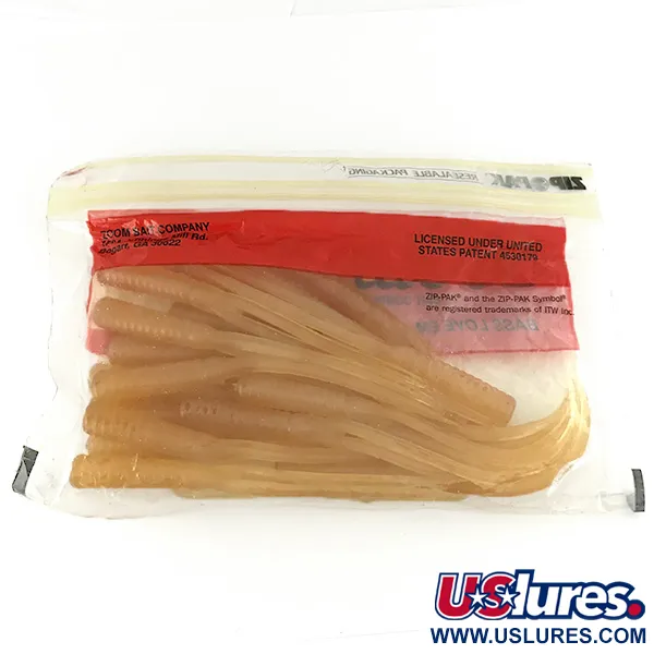 Zoom Split Tail Trailer, силікон, 18 шт., White Pearl, до рибалки #7092