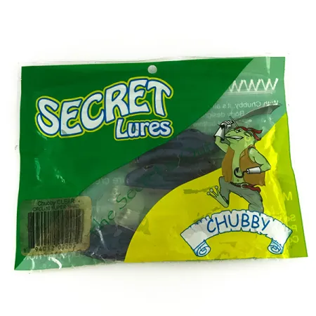 Secret Lures Clear Legged Chubby Frog, силікон, 4 шт.