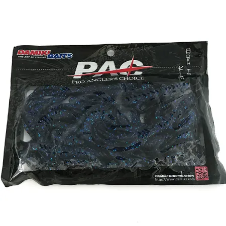 Damiki Monster Miki силікон, 8 шт., синій, до рибалки #7096