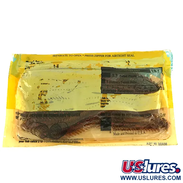 Berkley Power Worm, силікон 8 шт., Red, до рибалки #7097