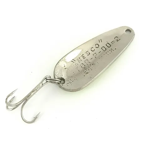 Nebco TOR-P-DO 2 UV (світиться в ультрафіолеті), жовтий/червоний/нікель, 14 г, блесна коливалка (колебалка) #7109