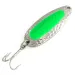  Blue Fox Pixee UV (світиться в ультрафіолеті), карбований нікель/зелений, 14 г, блесна коливалка (колебалка) #7112