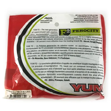 YUM Dinger, силікон, 14 шт., BLK Blue, до рибалки #7121