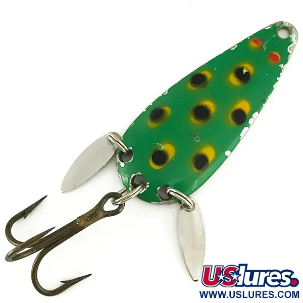  Marathon з пелюстками, Frog/нікель, 12 г, блесна коливалка (колебалка) #7156