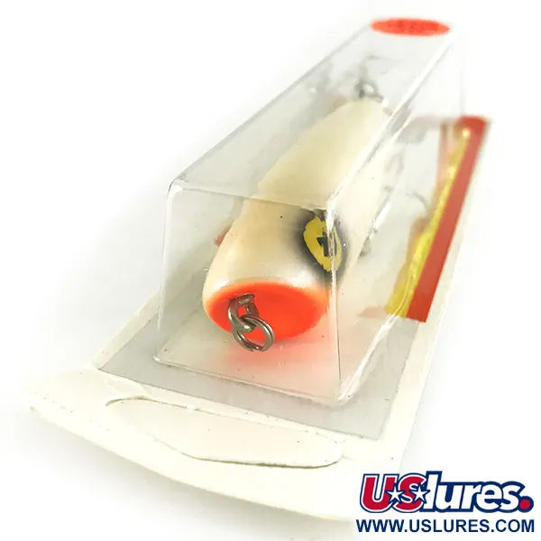  P.J.POP Luhr Jensen дерево, Pearl/червоний, 17 г, воблер #7158