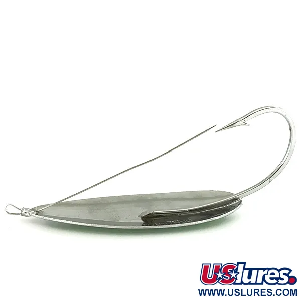  Незачіпляйка Herter's Olson Minnow, нікель/зелений, 31 г, блесна коливалка (колебалка) #7160