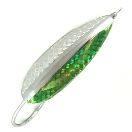 Незачіпляйка Herter's Olson Minnow, нікель/зелений, 31 г, блесна коливалка (колебалка) #7160