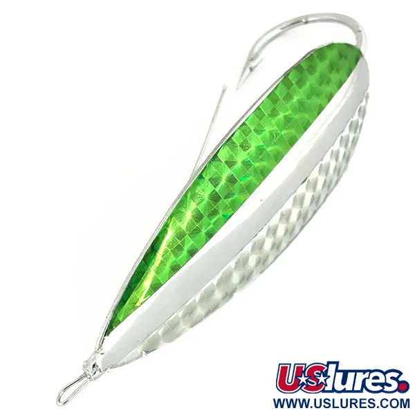  Незачіпляйка Herter's Olson Minnow, нікель/зелений, 31 г, блесна коливалка (колебалка) #7160