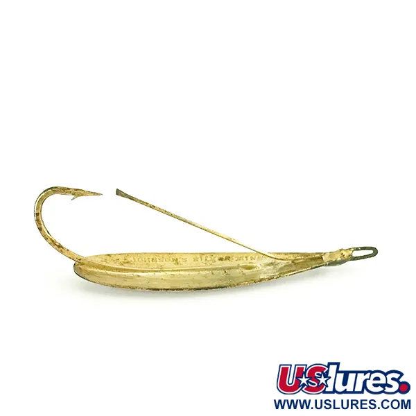  Незачіпляйка Johnson Silver Minnow, срібло/золото, 12 г, блесна коливалка (колебалка) #7162