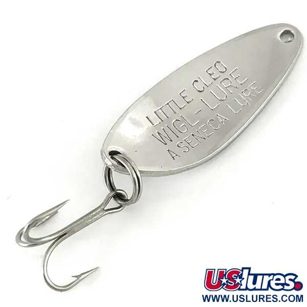 Seneca Little Cleo, срібло, 7 г, блесна коливалка (колебалка) #7165