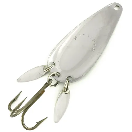 Marathon з пелюстками, Frog/нікель, 12 г, блесна коливалка (колебалка) #7175