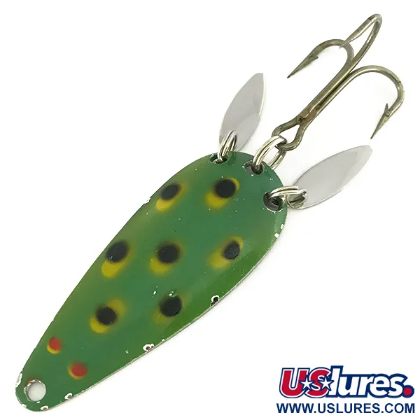  Marathon з пелюстками, Frog/нікель, 12 г, блесна коливалка (колебалка) #7175