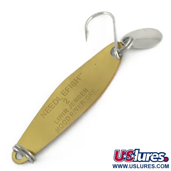 Luhr Jensen Needle fish 2, Fire Tiger, 3 г, блесна коливалка (колебалка) #7186