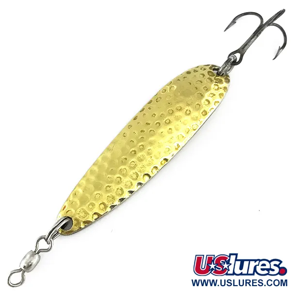 Luhr Jensen Krocodile DIE #4, Карбоване золото, 14 г, блесна коливалка (колебалка) #7193