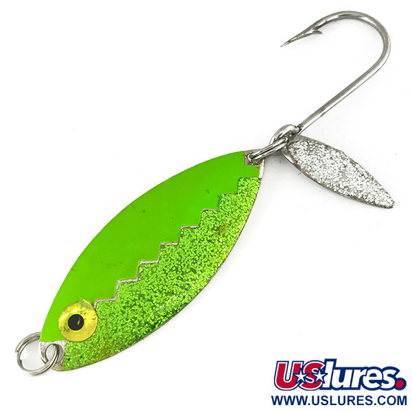 Flashy Fish Lures Flashy Fish, зелений/нікель, 6 г, блесна коливалка (колебалка) #7201