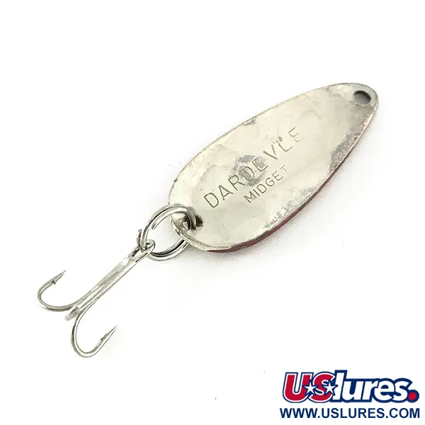 Eppinger Dardevle Midget, червоний/білий/нікель, 6 г, блесна коливалка (колебалка) #7213