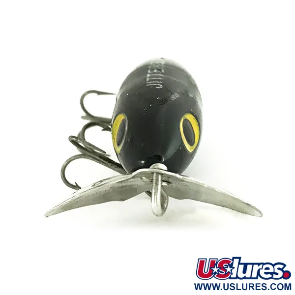  Fred Arbogast Jitterbug, чорний, 10 г, воблер #7214