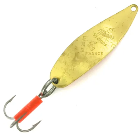 Mepps Syclops 1 UV (світиться в ультрафіолеті), Fire Tiger, 12 г, блесна коливалка (колебалка) #7230