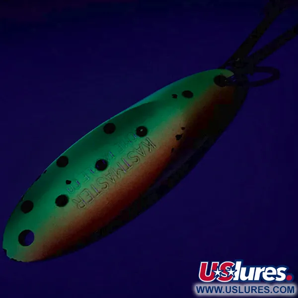 Acme Kastmaster UV (світиться в ультрафіолеті), Fire Tiger, 21 г, блесна коливалка (колебалка) #7234