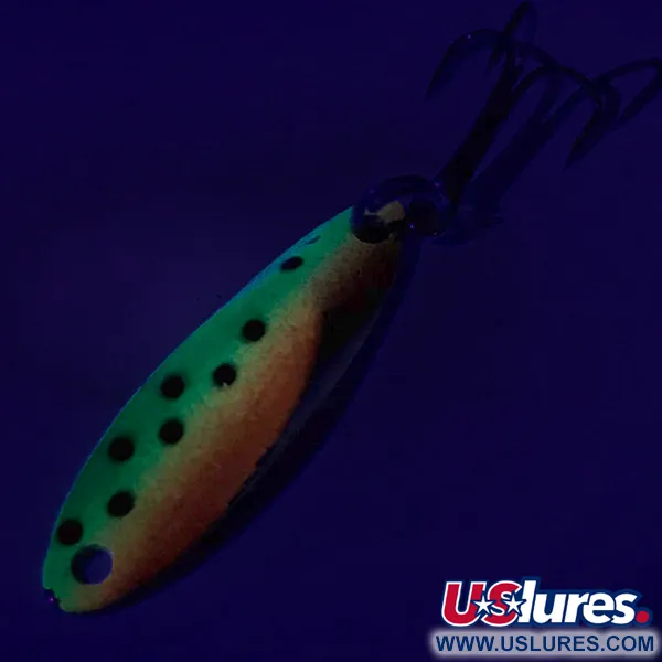 Acme Kastmaster UV (світиться в ультрафіолеті), Fire Tiger, 3,5 г, блесна коливалка (колебалка) #7235