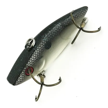 Cotton Cordell Spot Rattle Glitter Shad, сірий/червоні очі/гліттер, 7 г, воблер #7249
