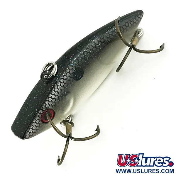  Cotton Cordell Spot Rattle Glitter Shad, сірий/червоні очі/гліттер, 7 г, воблер #7249