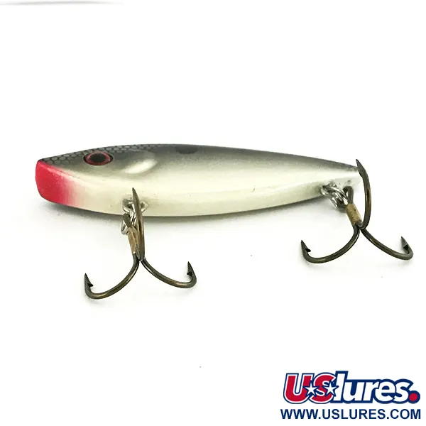  Cotton Cordell Spot Rattle Glitter Shad, сірий/червоні очі/гліттер, 7 г, воблер #7249