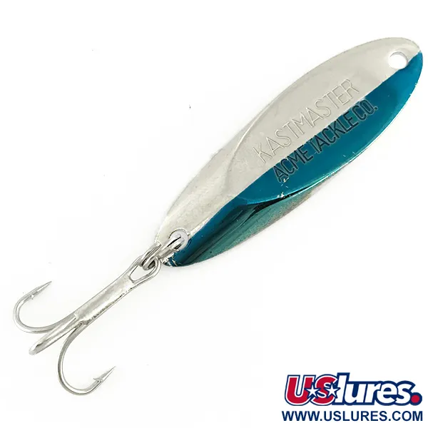 Acme Kastmaster, нікель/синій, 14 г, блесна коливалка (колебалка) #7261