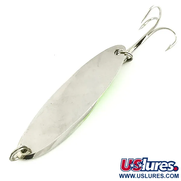 Acme Kastmaster, нікель/зелений, 28 г, блесна коливалка (колебалка) #7262