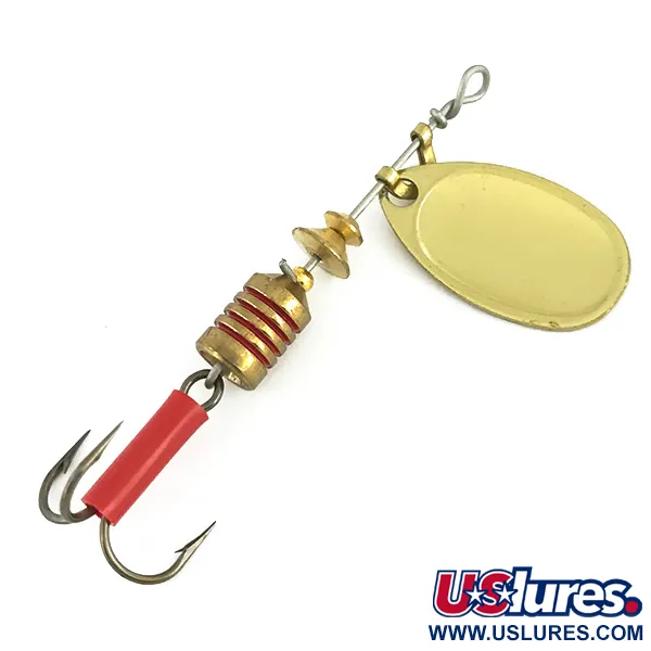  Mepps Aglia 1, золото, 3,5 г, блешня оберталка (вертушка) #7294