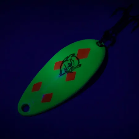 Eppinger Dardevle Devle-Dog 5200 UV (світиться в ультрафіолеті), Five of Diamonds, 7 г, блесна коливалка (колебалка) #7313