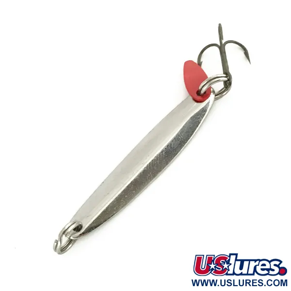 Bay de Noc Swedish Pimple, нікель/зелений, 5,5 г, блесна коливалка (колебалка) #7323