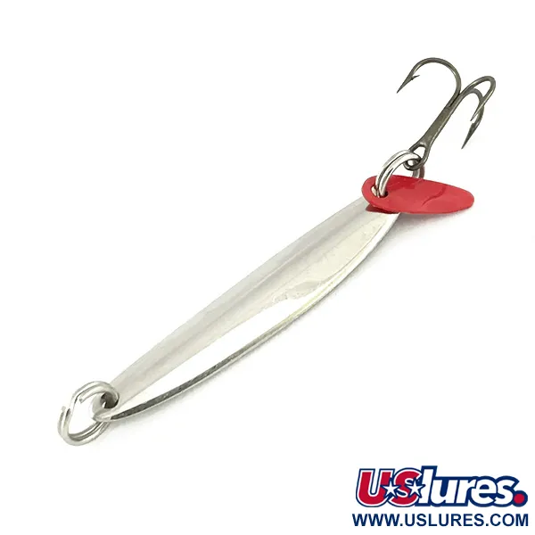  Bay de Noc Swedish Pimple, нікель/жовтий, 5,5 г, блесна коливалка (колебалка) #7324