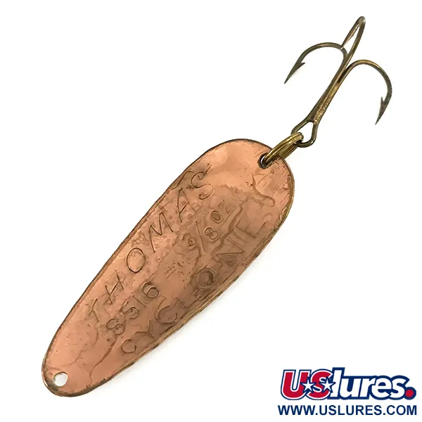  Thomas Syclone, Карбована мідь, 10 г, блесна коливалка (колебалка) #7342