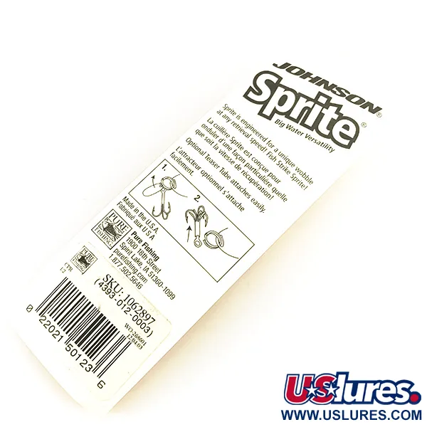  Johnson Sprite, мідь, 14 г, блесна коливалка (колебалка) #7358