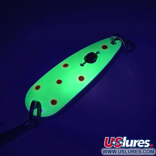 Red Eye Lures Red Eye Evil Eye UV (світиться в ультрафіолеті), жовтий/рожевий/червоне око, 14 г, блесна коливалка (колебалка) #7366