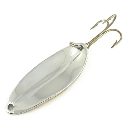 TODDCO Main liner, нікель/помаранчевий з райдужними відливами, 11 г, блесна коливалка (колебалка) #7367