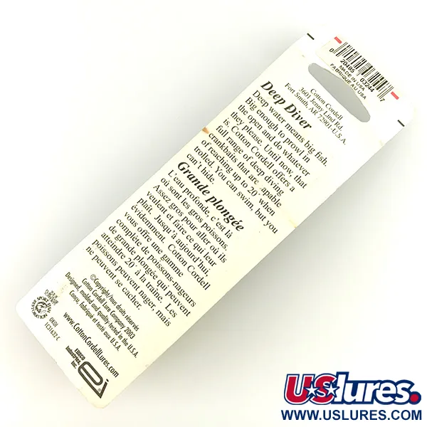  Cotton Cordell Grappler Shad Deep Diver, Pearl cisco, 12 г, воблер #7371