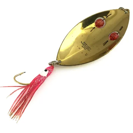 Herter's Glass eye spoon, золото/червоні очі, 55 г, блесна коливалка (колебалка) #7374