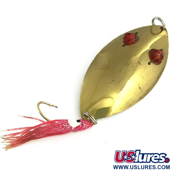  Herter's Glass eye spoon, золото/червоні очі, 55 г, блесна коливалка (колебалка) #7374
