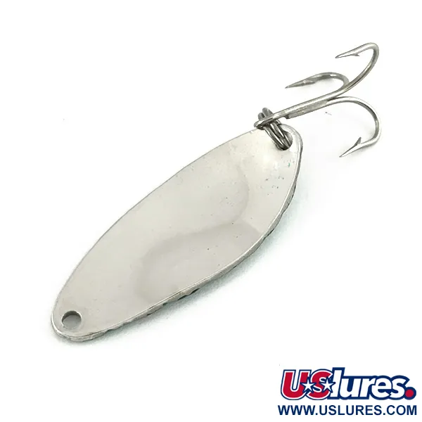  Acme Little Cleo, нікель/зелений, , блесна коливалка (колебалка) #7382