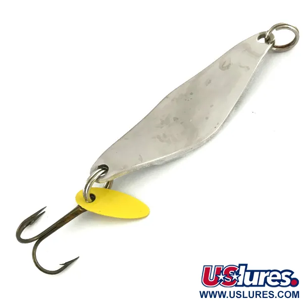  Bay de Noc Do-Jigger, нікель/райдужна голограма, 10 г, блесна коливалка (колебалка) #7384