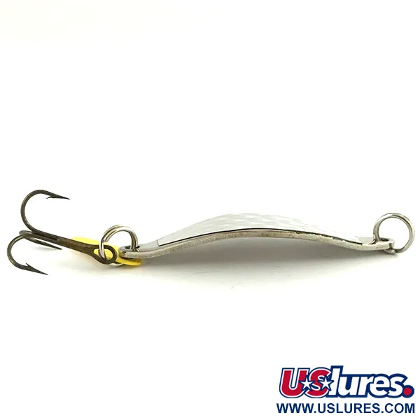  Bay de Noc Do-Jigger, нікель/райдужна голограма, 10 г, блесна коливалка (колебалка) #7384