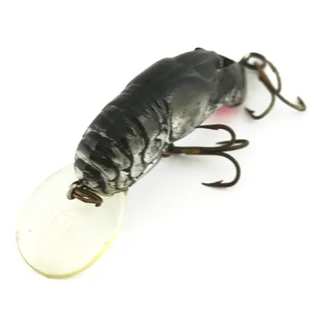Rebel WEE-CRAWFISH, Silver/Black (срібло/чорний), 6 г, воблер #7387